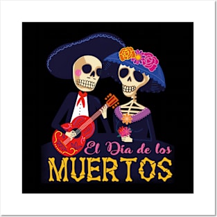 Dia De Los Muertos Posters and Art